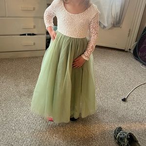 Flower girl dress